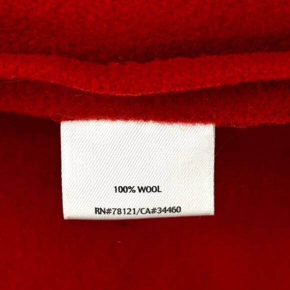 Eileen Fisher Wool Shawl Collar Coat M Minimalist Lagenlook Patch Pockets Midi - Picture 6 of 11